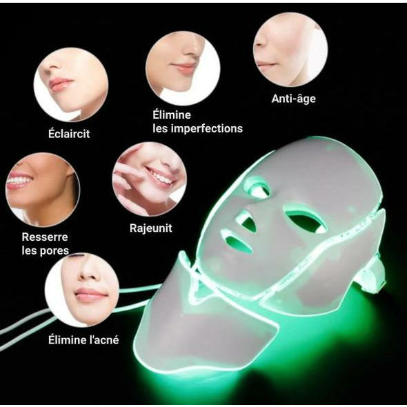 FACESKIN Masque Luminothérapie à LED